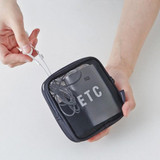 Fashion 3pcs / Set Transparent Mesh Cosmetic Bag Women Travel Beauty Cosmetics Organizer Necessity Cosmetic Bag Free Shipping