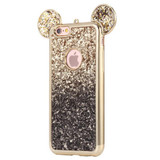 Fashion 3D Mickey Mouse Case For Iphone 6 6S 7 Plus 5S Rhinestone Glitter Silicone Case Coque For Iphone 6S Plus Luxury Cover
