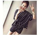 Fashion 2017 Women Casual Sleepwear Thin Blended Tops Shirt Short Pajama Nightwear Set Cart Leisure Loose Sets Sexy Women Fashion 2017 Women Casual Sleepwear Thin Blended Tops Shirt Short Pajama Nightwear Set Cart Leisure Loose Sets Sexy Women