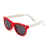 2017 rubber frame New Children TAC Polarized Sunglasses Kids Designer Shades For Girls Boys Goggle Baby Glasses Oculos eyewear