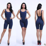 2017 Rompers Womens Jumpsuit Overalls Bodysuit Combinaison Femme Sexy Skinny Sleeveless Backless Bodycon Jumpsuit Women Playsuit