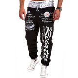 2017 Regular Drawstring elastic waist Brand Sweatpants Trousers Men Harem Pants, Men'S Big Pocket Man Cargo Joggers