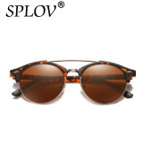 2017 Ray Brand luxury Designer Polarized Aviation Round Sunglasses Men Vintage Retro Glasses Women Driving Metal Eyewear Oculos