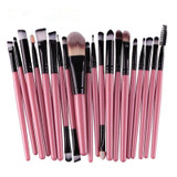 2017 Professional 20 Pcs Makeup Brushes Set Powder Foundation Eyeshadow Eyeliner Lip Cosmetic Makeup Brushes Maquiagem