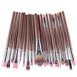 2017 Professional 20 Pcs Makeup Brushes Set Powder Foundation Eyeshadow Eyeliner Lip Cosmetic Makeup Brushes Maquiagem