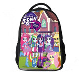 2017 princess backpack with my little pony cartoon design school bag for kid my little pony bag gift for kid my little pony back