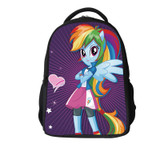 2017 princess backpack with my little pony cartoon design school bag for kid my little pony bag gift for kid my little pony back