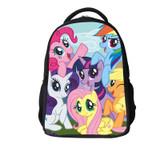 2017 princess backpack with my little pony cartoon design school bag for kid my little pony bag gift for kid my little pony back