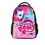 2017 princess backpack with my little pony cartoon design school bag for kid my little pony bag gift for kid my little pony back