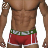 2017 Pouplar Brand Mens Boxers Cotton Sexy Men Underwear Mens Underpants Male Panties Shorts U Convex Pouch For Gay