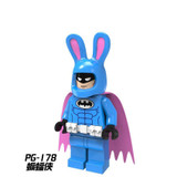 2017 Popular DIY Batman Movie Super Heroes Joker Harley Robin Catwoman Quinn Building Glam Metal Batman Block Figures Toys