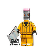 2017 Popular DIY Batman Movie Super Heroes Joker Harley Robin Catwoman Quinn Building Glam Metal Batman Block Figures Toys