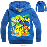 2017 Pokemon Sweatshirt For Girls Boys Hoodie Long Sleeve Pokemon Shirt Children Boys Pokemon Costume Girls Sweatshirt For Baby