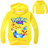2017 Pokemon Costume Child Sweatshirt Pokemon Go Hoodie For Boys Hoodies Girls Sweatshirt Pink Sport Shirt Hoodies For Teenage