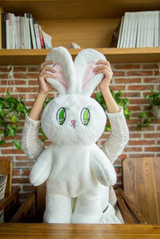 2017 Plush Rabbit Backpack for Women Cute Bunny Backpacks for Teenage Girls Lolita Doll Kawaii Backpack mochilas femininas L748
