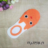 CAT summer comfortable cotton bamboo fiber girl women's socks ankle low female invisible color girl boy hosier 1pair=2pcs WS67