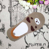 CAT summer comfortable cotton bamboo fiber girl women's socks ankle low female invisible color girl boy hosier 1pair=2pcs WS67