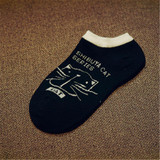 CAT summer comfortable cotton bamboo fiber girl women's socks ankle low female invisible color girl boy hosier 1pair=2pcs