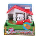 Cat Mouse Piggy Bank Animatronic Coin Money Saving Storage Box Toy Banks Collecting Saving Money Bank Gift Box Kid Children Toy