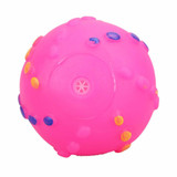 Cat Dog Toys Soft Rubber Dog Face Chew Squeaker Squeaky Toys for Dog Cat Funny Training Toy Pet Supplies
