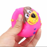Cat Dog Toys Soft Rubber Dog Face Chew Squeaker Squeaky Toys for Dog Cat Funny Training Toy Pet Supplies
