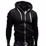 Casual Zip Up Hoodie