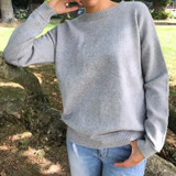 Casual Women Hoodies Long Sleeve O-Neck Harajuku Hoodie Lace Up Back Sweatshirts For Women WS3761R