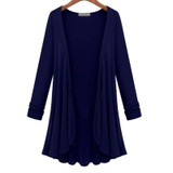Casual Women Blouses Ladies shirt Cardigan Sweater Crochet Poncho Coat Women long Sweaters Cardigans outerwear