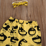 Casual Toddler Infant Kids Baby Boys Girls Harem Long Pants Cartoon Animals Trousers Pant Bottom