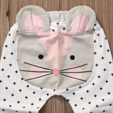 Casual Toddler Baby Carton Animal Bottoms Pants NEW Infant Boys Girls Cartoon Harem Pants Trousers