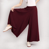 Casual Pants Women Spring Women's Loose High Waist Wide Leg Linen Pants Women Trousers Cotton Pantalon