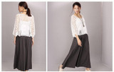 Casual Pants Women Spring Women's Loose High Waist Wide Leg Linen Pants Women Trousers Cotton Pantalon