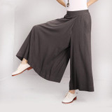 Casual Pants Women Spring Women's Loose High Waist Wide Leg Linen Pants Women Trousers Cotton Pantalon