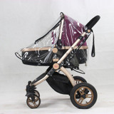 2017 Autumn Outdoor Convenient Universal Baby Canopy Waterproof Rain Cover Wind Shield Most Stroller Pushchairs Rainy Equipments