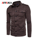 2017 Autumn New Wear Mens Sweaters Casual Men Pullover Fashion High Quality Sweater Men's Long Sleeve Knitted Long Men Cardigans