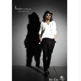 2017 autumn new stereo hanging waist skinny pants crotch tether low harem long pants Metrosexual personality harem pants