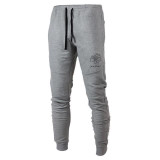 2017 Autumn New Mens Gyms Fitness Sweatpants Pant Male Bodybuilding Workout Casual Elastic Cotton Brand Trousers Joggers Pants