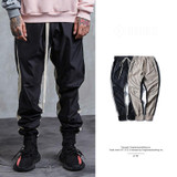 2017 Autumn New Men's Casual Fitness Joggers Harem Pants Fashion Hip Hop Retro Sweatpants Bare Zipper Pants