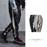 2017 Autumn New Men's Casual Fitness Joggers Harem Pants Fashion Hip Hop Retro Sweatpants Bare Zipper Pants