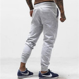 2017 Autumn New Gyms pants joggers men Casual Elastic cotton Mens Fitness Workout Pants skinny Sweatpants Trousers Jogger Pants