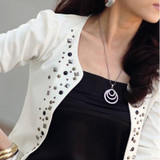 2017 Autumn New Fashion Women Blazers And Jackets Long Sleeved Blazer Feminino Outerwear Sweet Blazer Women Casual Blaser Jacket