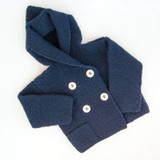 2017 Autumn New Baby Boys Sweaters Coat Kids Infant Girls Hooded Knitted Sweater Jacket for 0-2Y Girls Boys Cardigan Wholesale