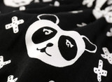 2017 Autumn New Baby Boy Clothes Long-sleeved Cartoon Panda T shirt+Pants 2 Pcs Newborn Clothes Baby Girl Clothing Set