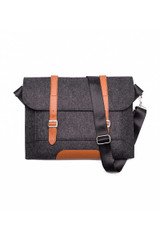 Something Strong Something Slim Dark Grey Messenger Bag