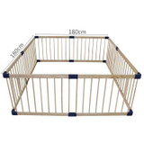 Solid wood gate baby playpen export no smell health baby fence Children's game fence Many Size