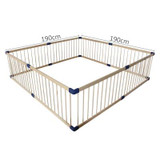 Solid wood gate baby playpen export no smell health baby fence Children's game fence Many Size