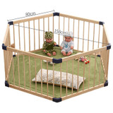 Solid wood gate baby playpen export no smell health baby fence Children's game fence Many Size