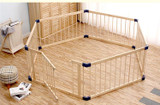 Solid wood gate baby playpen export no smell health baby fence Children's game fence Many Size