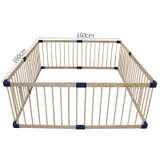 Solid wood gate baby playpen export no smell health baby fence Children's game fence Many Size