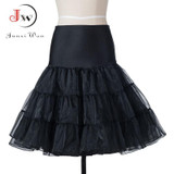 Skirts Vintage 50s 60s Women Ball Gown Tutu Skirt Swing Rockabilly Petticoat Underskirt Crinoline Fluffy Pettiskirt for Wedding